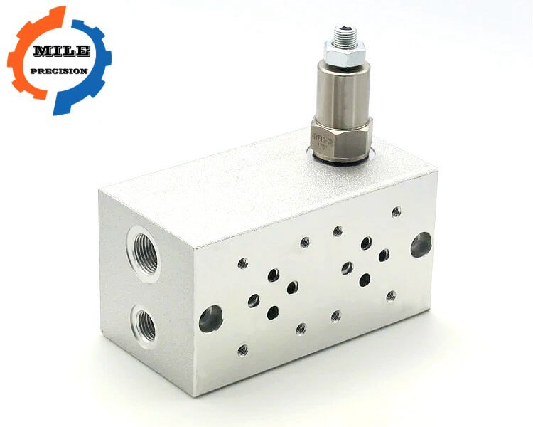 CNC Machined Hydraulic Aluminum Valve Blocks